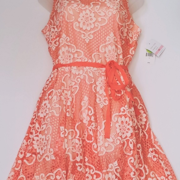 👗 🆕Danny & Nicole Fit/Flare Dress - Picture 2 of 8